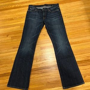 7 for all mankind size 31 bootcut jeans